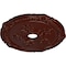 Ekena Millwork Attica with Rose Medallion (Canopies up to 4 1/2"), 26"OD x 3 3/4"ID x 1 1/2"P, Brushed Mahogany CM26ATBMF - alternate 2